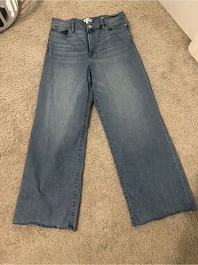 Frame Le Slim Palazzo Jeans in Size 31! EUC in a light denim!